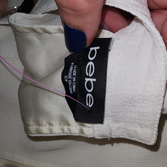 BEBE WHITE ROMPER - Picture 2 of 13